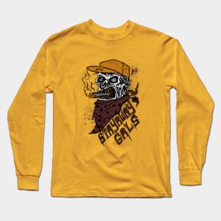 Stay Away Gals Zombie Long Sleeve T-Shirt